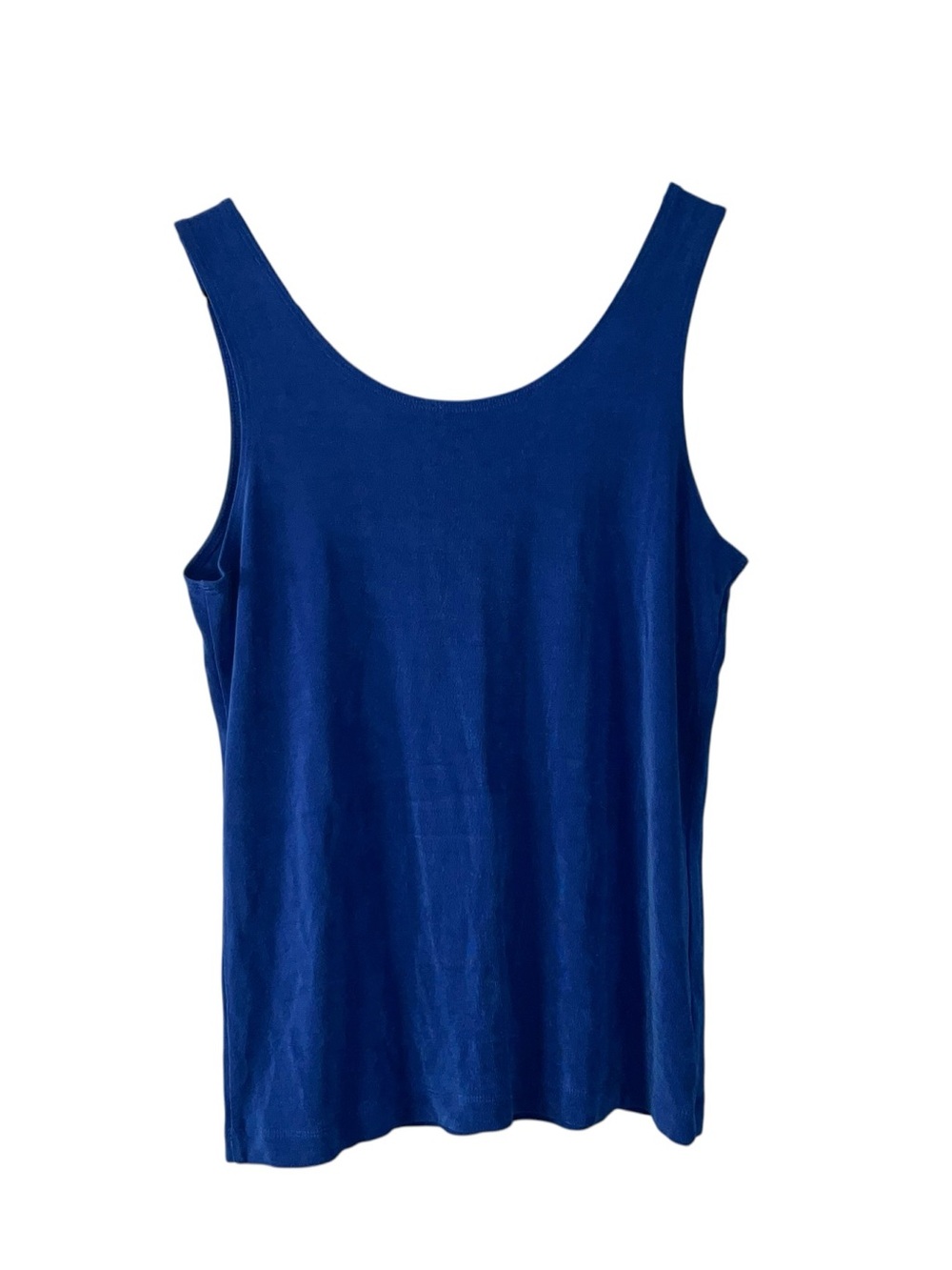 Avenue Scoop Neck Tank Top - Cobalt Blue - Picture 3 of 3